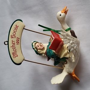 SALE--Hallmark 1992 Mother Goose Christmas Ornament
